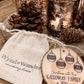 Personalised Rustic Christmas Tree Decoration