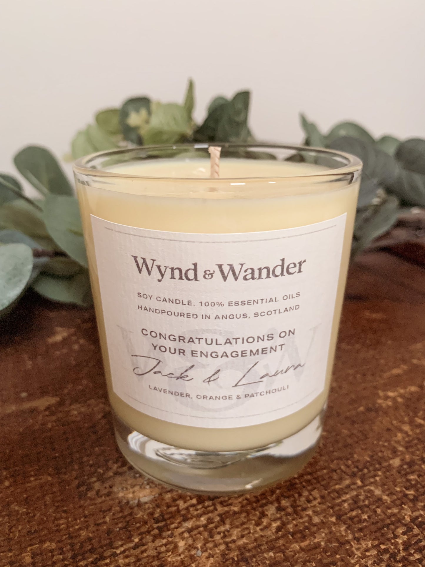 Personalised Aromatherapy Candle